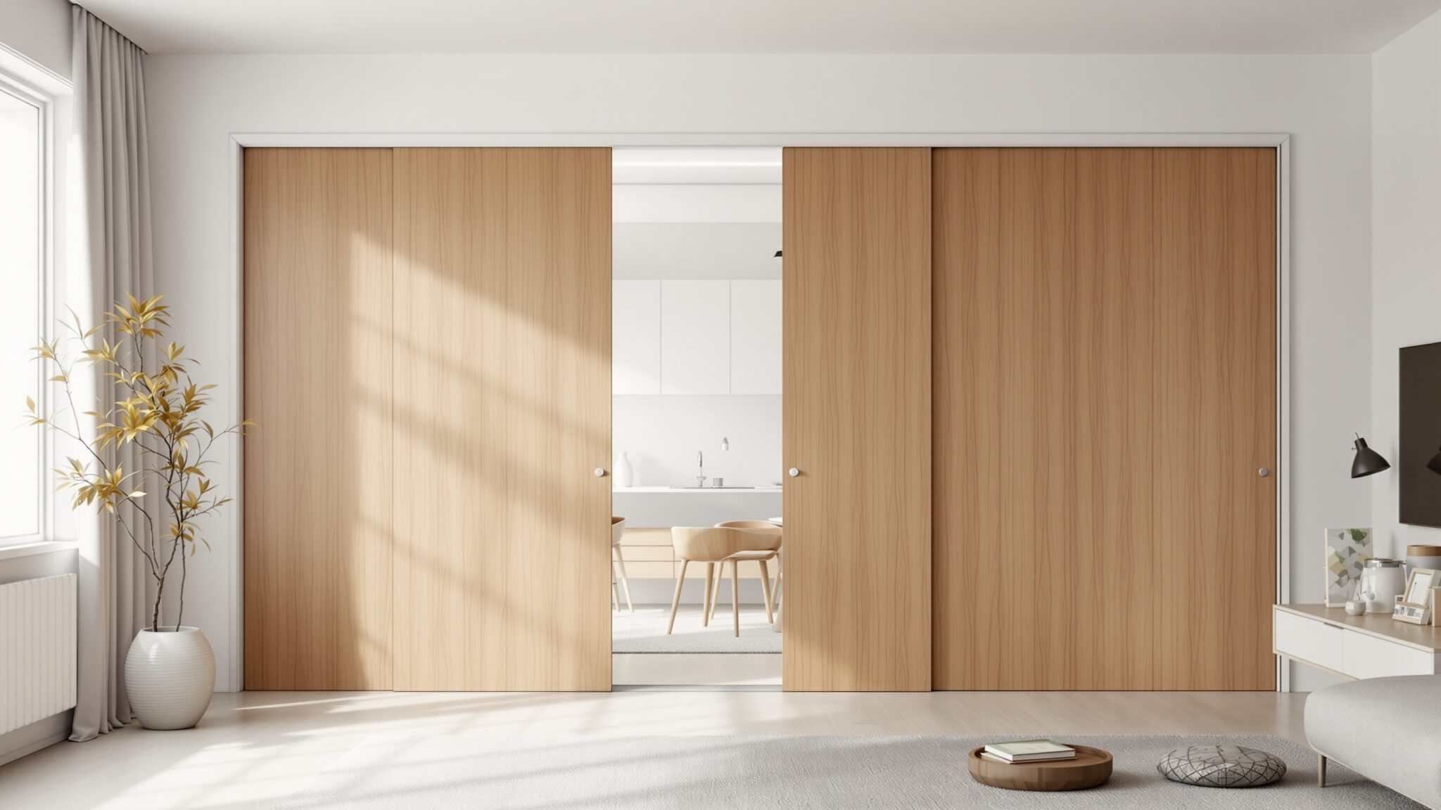 Disguised Sliding Doors for Small Spaces - Hidden Door Street
