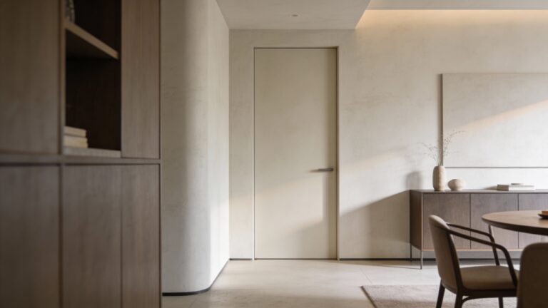 Concealed Doors in Minimalist Interiors - Hidden Door Street
