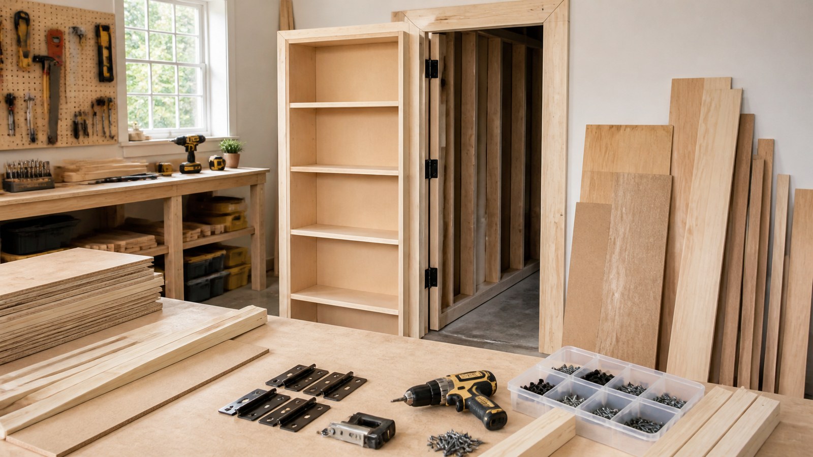 Budget-Friendly Secret Door Designs Under $500