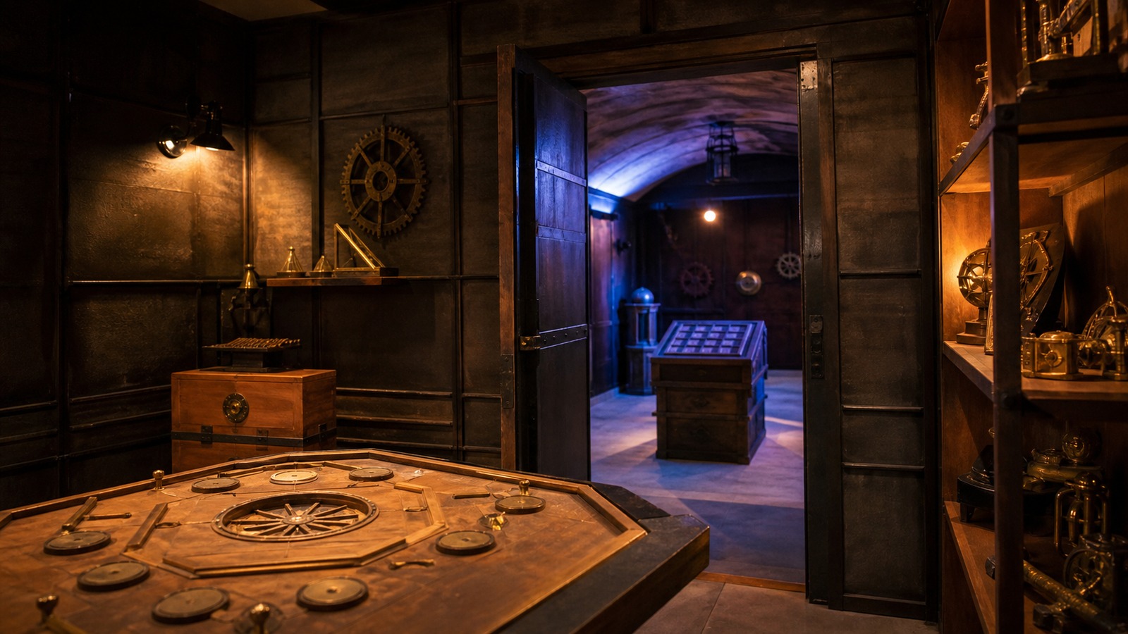 Concealed Doors in Escape Rooms