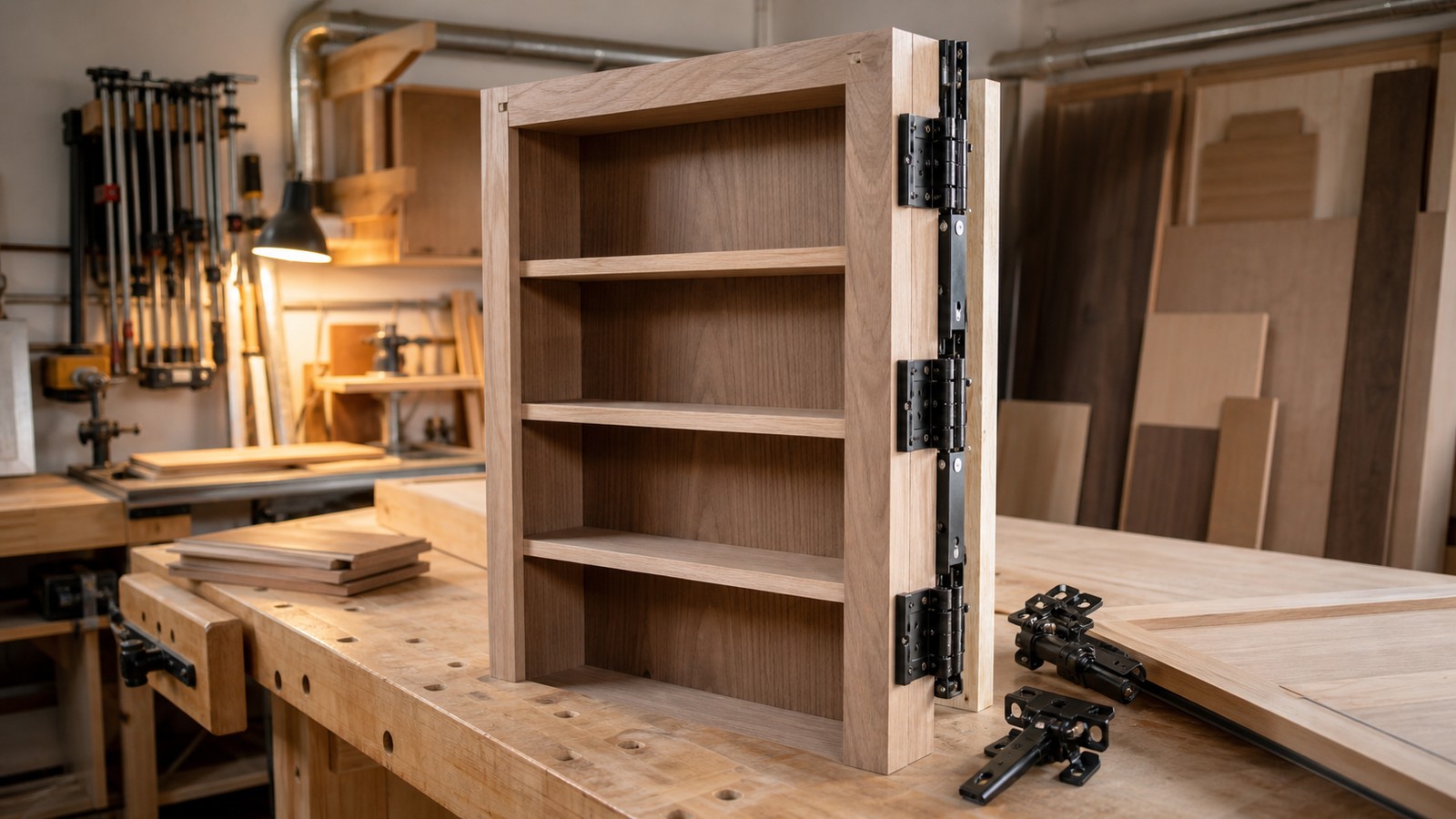 How to Build a Concealed Bookshelf Door from Scratch
